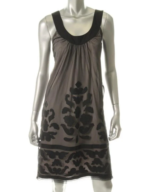 Today’s Deal Sweet Lined Mesh Cocktail, Evening Dress