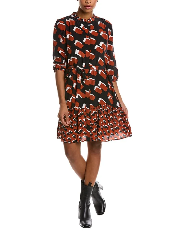 Deal Dash tyler boe Etra Silk Shift Dress