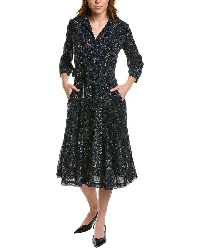 Exclusive Deal Samantha Sung Audrey 3 Wool Shirtdress