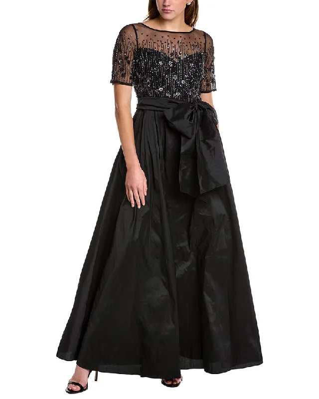 Price Drop Adrianna Papell Embellished Bodice Ball Gown