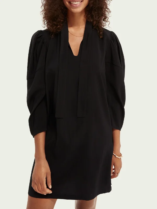 Best Deals Scotch & Soda Balloon-sleeved Dress