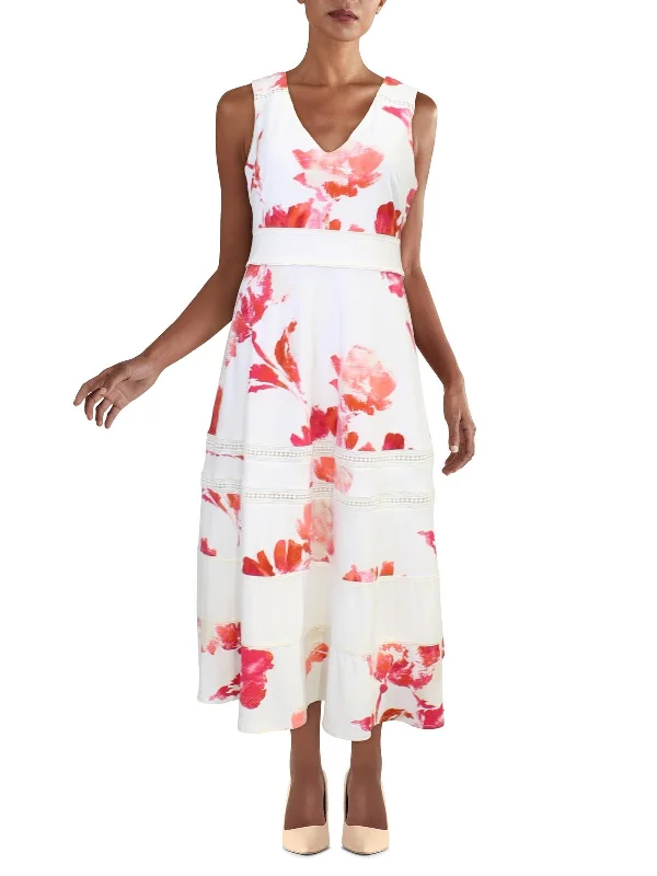 Crazy Deals Womens Floral Lace Maxi Dress