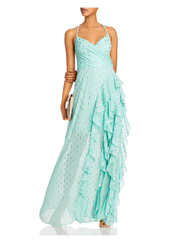 Great Bargains Womens Printed Maxi Evening Dress