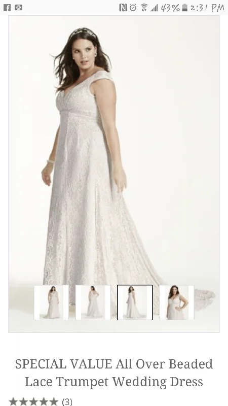 Closeout Sale David's Bridal 9T9612