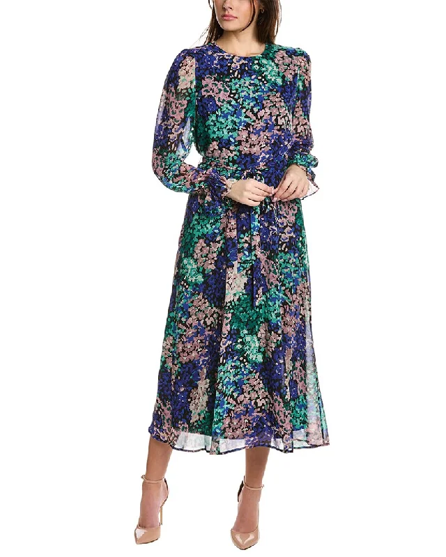Friends and Family Sale Anne Klein Printed Midi Dress