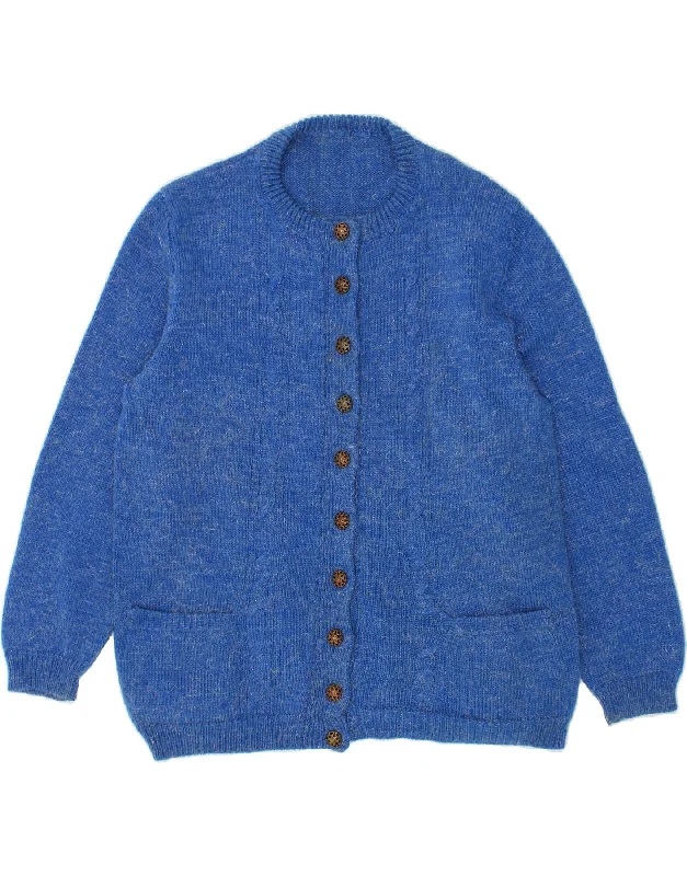 Epic Deals VINTAGE Womens Cardigan Sweater UK 18 XL Blue