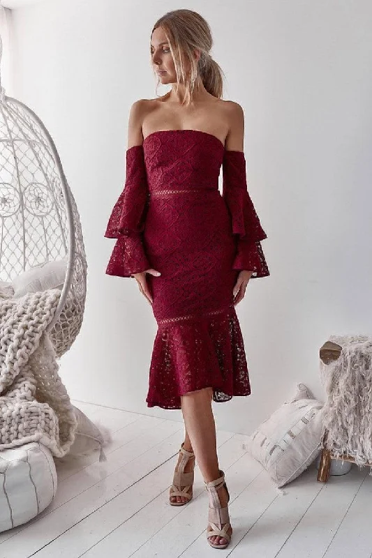 Weekend Flash Sale Brianna Dress - Red