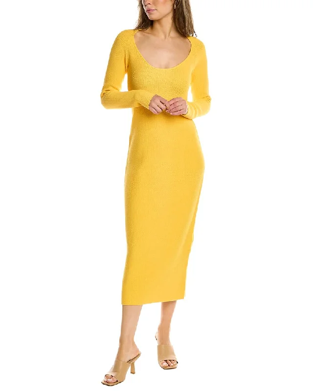 Weekend Flash Sale The Sei Textured Knit Midi Dress