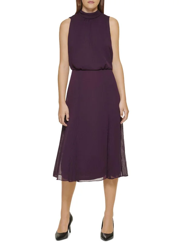 Take Advantage Womens t Polyester Midi Dress