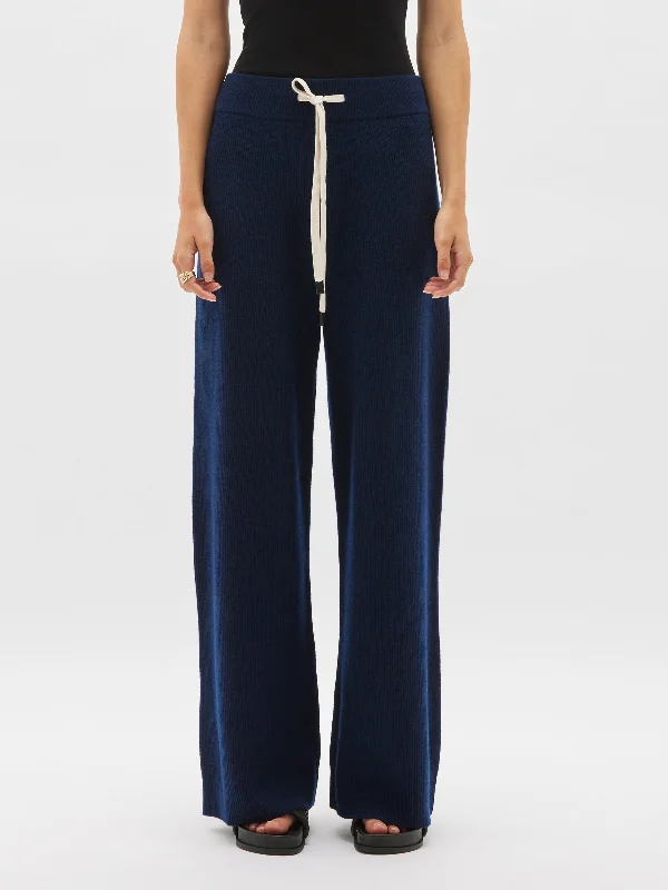 Savings Event cashmere weekend track pant