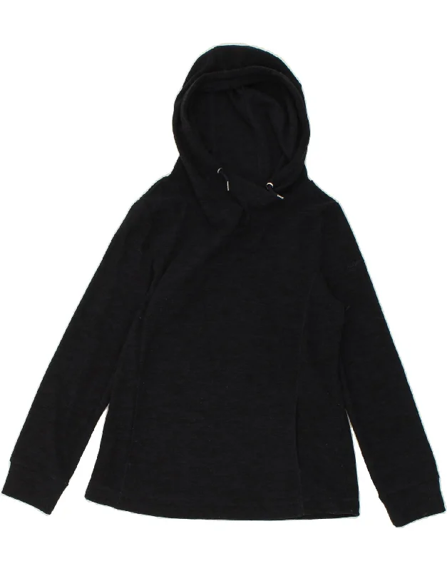 Daily Specials REGATTA Womens Hoodie Jumper UK 10 Small Navy Blue Polyester