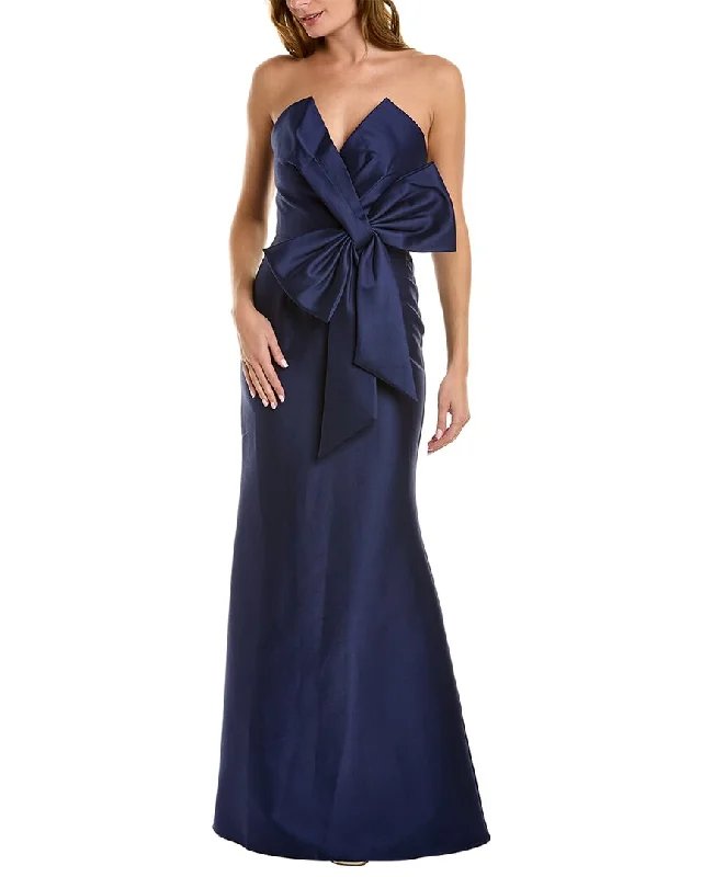 Deal Mania Badgley Mischka Bow Gown