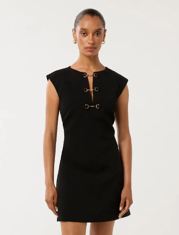 Deal of the Week Clover Petite Snaffle Detail Mini Dress