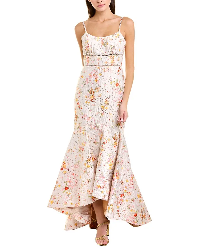 Daily Specials ML Monique Lhuillier Jacquard Midi Dress