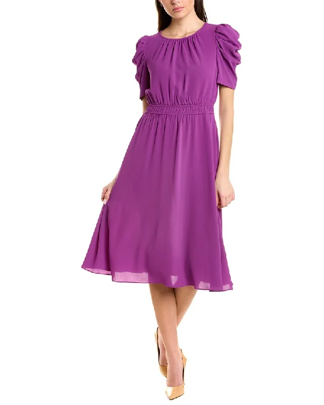 Big Discounts London Times Flutter Sleeve Midi Dress
