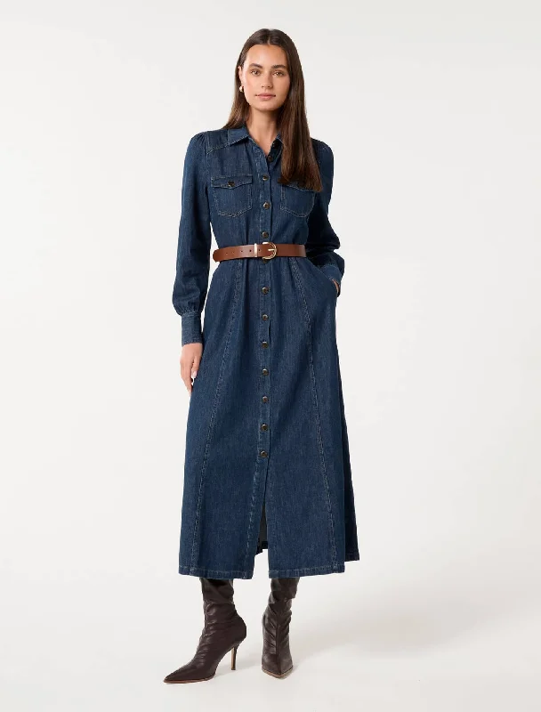 Fantastic Deals Elizabeth Denim Dress