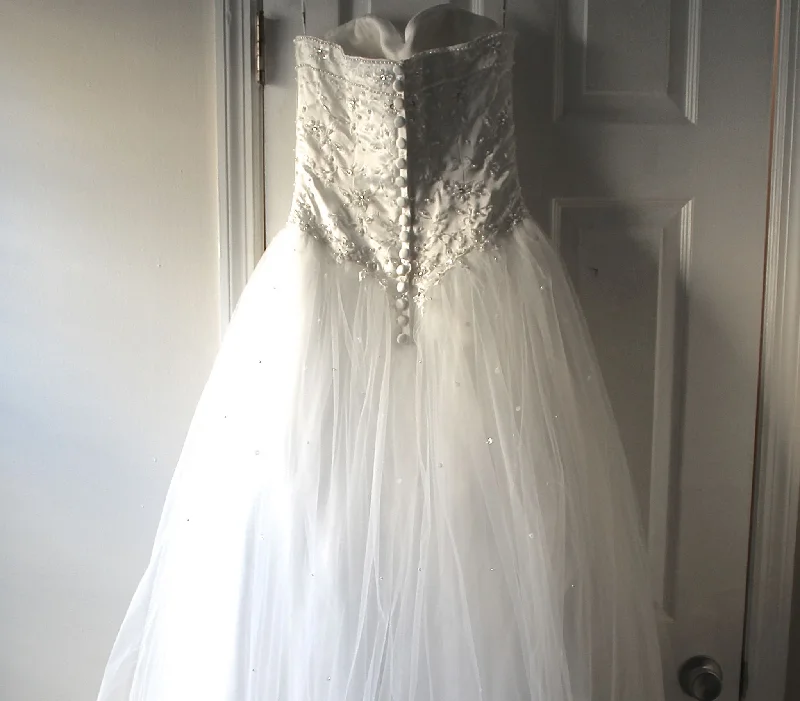 Markdown Madness David's Bridal Sweatheart Ballgown