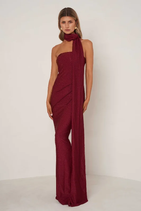 Bonus Savings Gabriella Dress - Cherry Red
