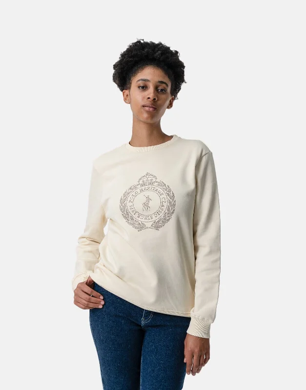 Inventory Reduction Polo Casey Nailhead Sweatshirt Stone