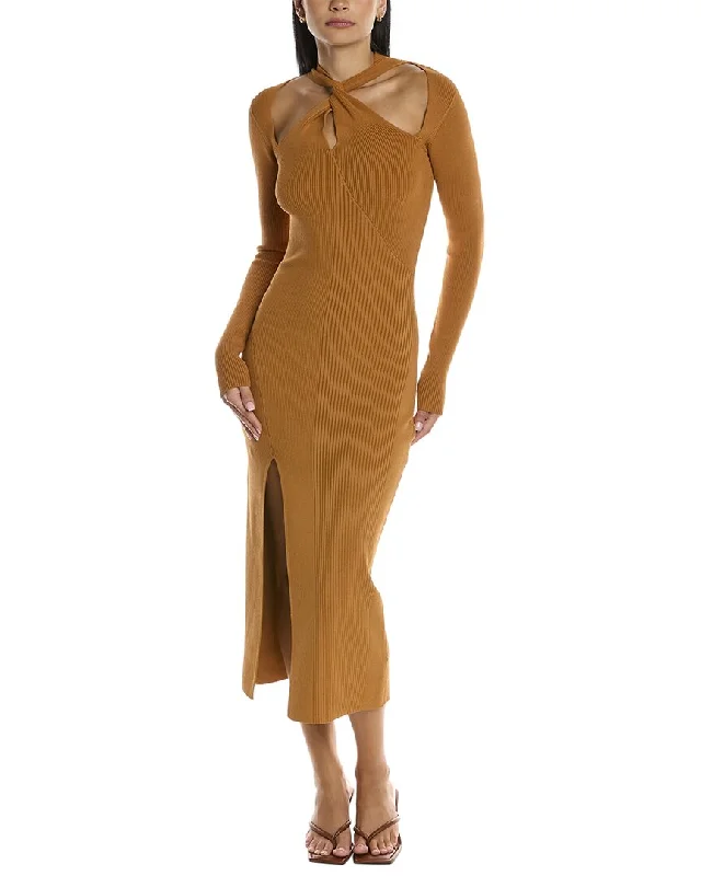 Price Buster Nicholas Karasi Ribbed Midi Dress