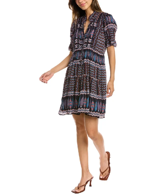 Price Rollback Sea NY Flora Flounce Sleeve Mini Dress