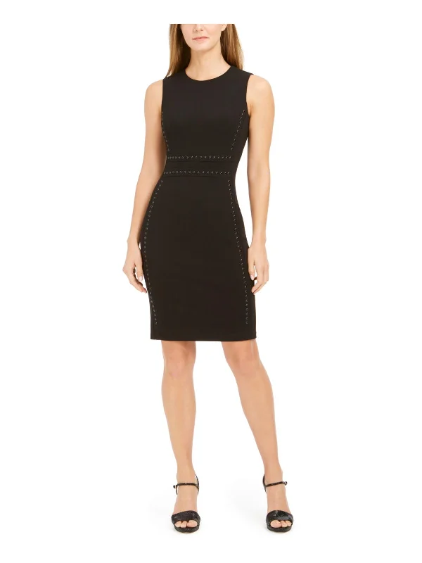 Value Deals Womens Studded Cocktail Sheath Dress