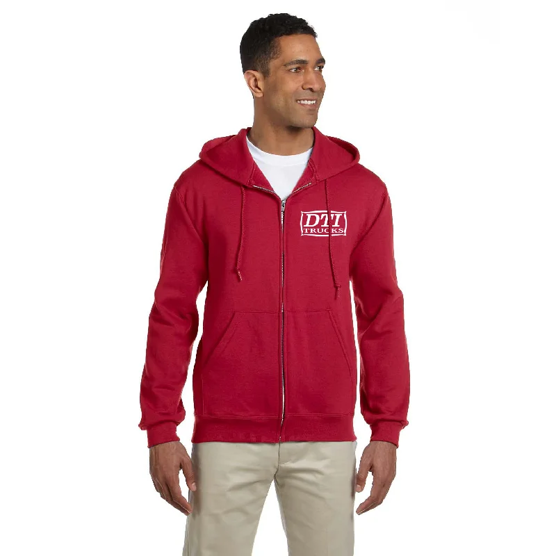 Sale Event Jerzees Adult Fleece Full-Zip Hooded Sweatshirt, Printed