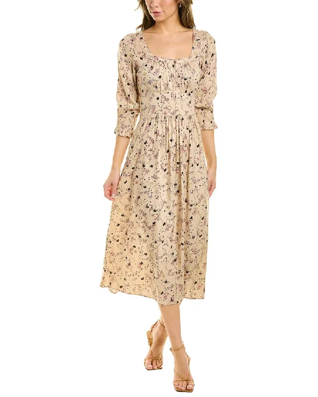 Closeout ba&sh Maya Midi Dress