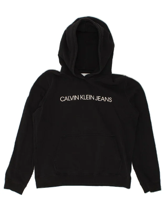 Today’s Special CALVIN KLEIN JEANS Womens Graphic Hoodie Jumper UK 16 Large Black Cotton Today’s Special CALVIN KLEIN JEANS Womens Graphic Hoodie Jumper UK 16 Large Black Cotton