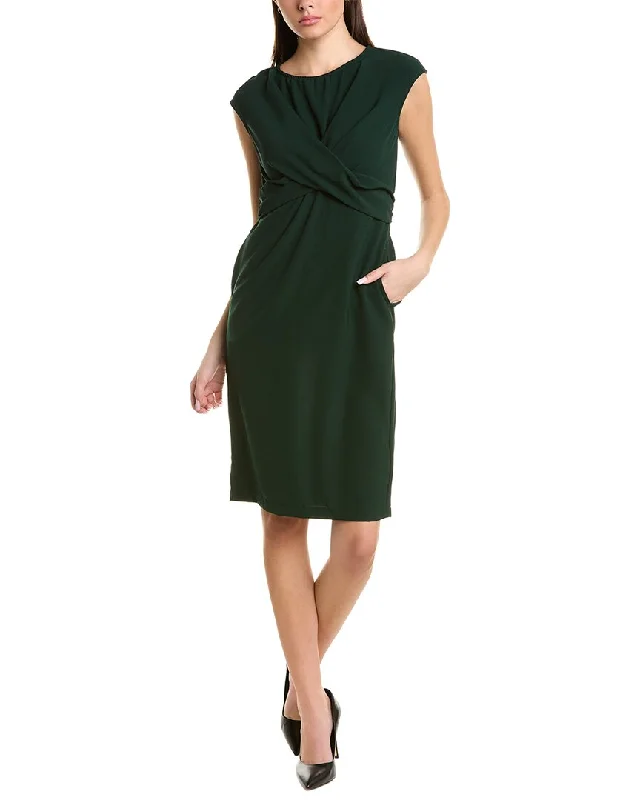 Today Only Max Studio Twist Front Shift Dress