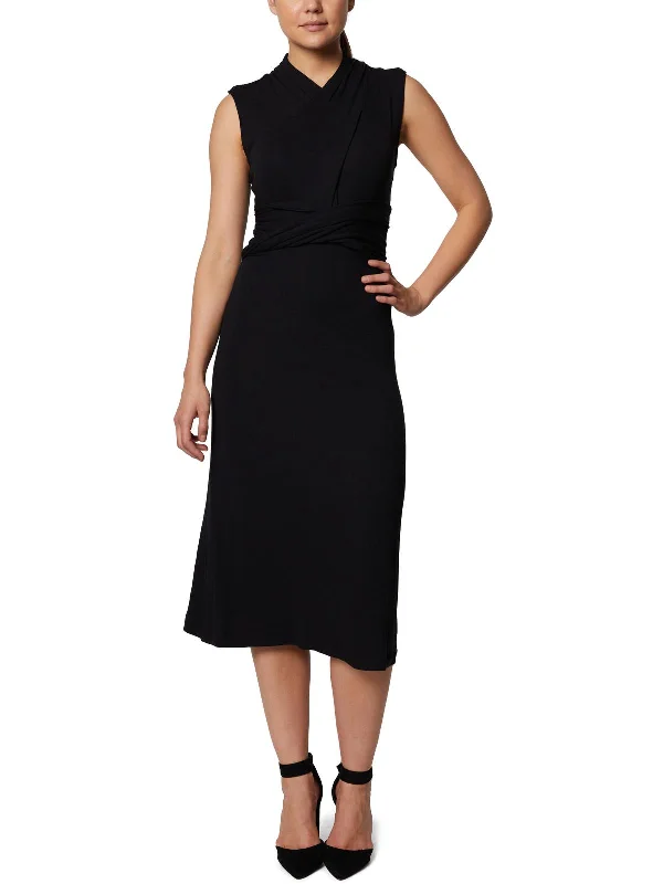 Weekend Flash Sale Womens Sleeveless Long Wear to Work Dress
