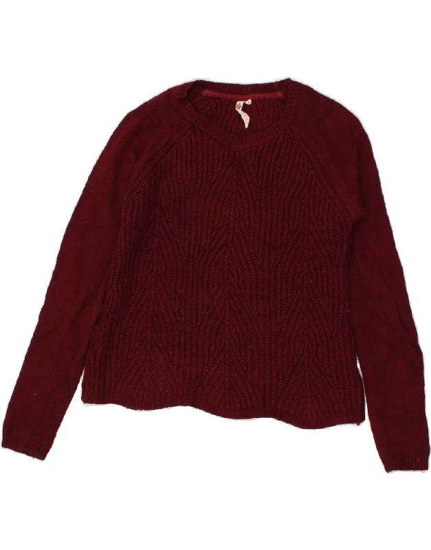 Weekend Special WHITE STUFF Womens Boat Neck Jumper Sweater UK 8 Small Burgundy Viscose Weekend Special WHITE STUFF Womens Boat Neck Jumper Sweater UK 8 Small Burgundy Viscose